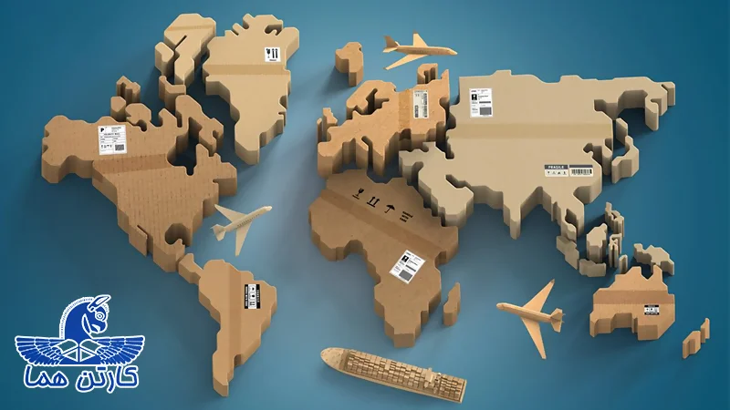 carton-exporting صادرات کارتن