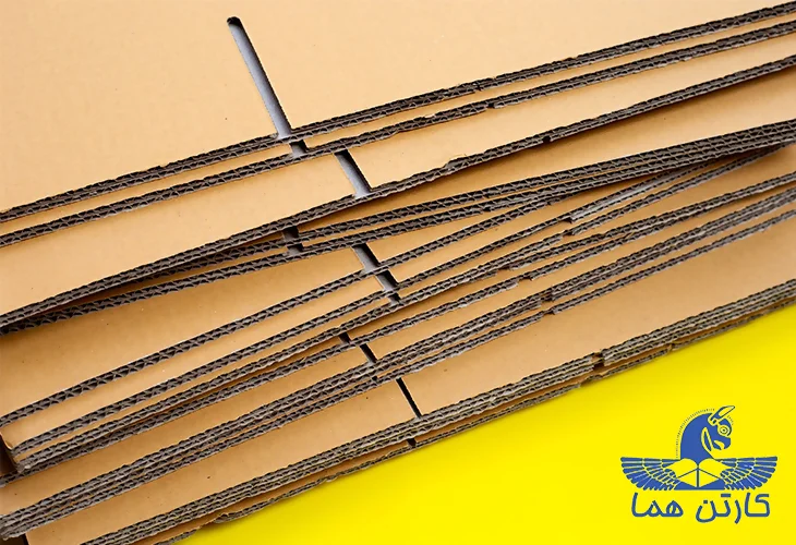 3-5 layer cardboard کارتن سه لایه و پنج لایه
